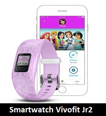 Smartwatch Vivofit Jr2 reloj inteligente para niña